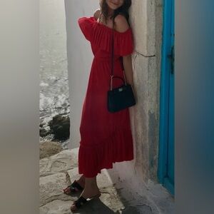 The Fifth Label Red Maxi Dress